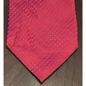 Farentino Ferre Red Hand Made 100% Silk Men’s Neck Tie Made In Italy